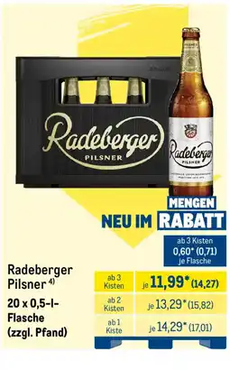 METRO Radeberger Pilsner Angebot