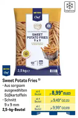 METRO METRO Chef Sweet Potato Fries Angebot