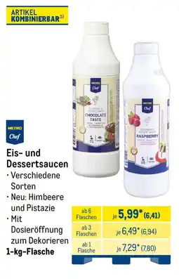 METRO Metro Chef Eis- und Dessertsaucen Angebot