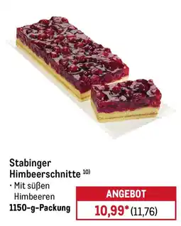 METRO Stabinger Himbeerschnitte Angebot