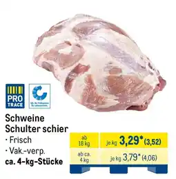 METRO Schweine Schulter schier Angebot