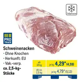 METRO PRO TRACE Schweinenacken Angebot