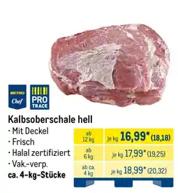 METRO METRO Chef Kalbsoberschale hell Angebot