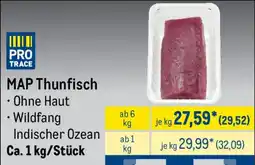 METRO PRO TRACE MAP Thunfisch Angebot