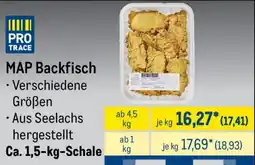 METRO PRO TRACE MAP Backfisch Angebot