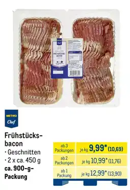 METRO METRO Chef Frühstücks-bacon Angebot