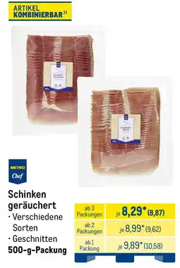 METRO Metro Chef Schinken geräuchert Angebot