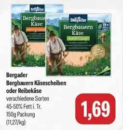 Feneberg Bergader Bergbauern Käsescheiben Angebot