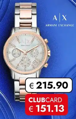 Travel Free Armani Exchange Uhr Angebot