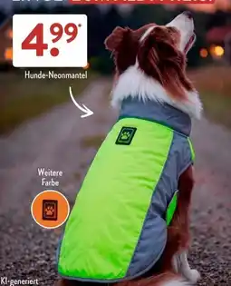 Aldi Süd Hunde-Neonmantel Angebot