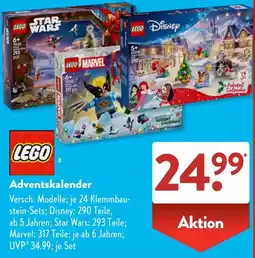 Aldi Süd LEGO Adventskalender Angebot
