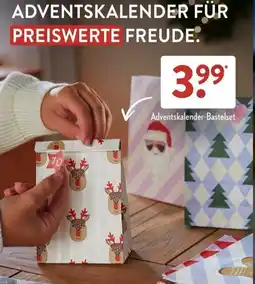 Aldi Süd Adventskalender-Bastelset Angebot