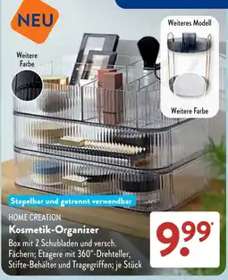 Aldi Süd HOME CREATION Kosmetik-Organizer Angebot
