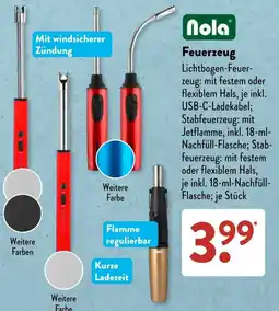 Aldi Süd Nola Feuerzeug Angebot