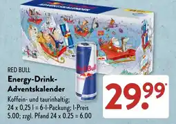 Aldi Süd Red Bull Energy-Drink-Adventskalender Angebot