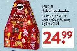 Aldi Süd PRINGLES Adventskalender Angebot