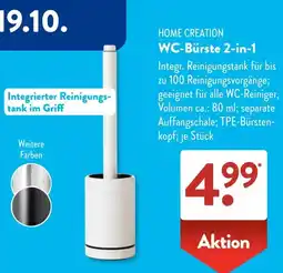 Aldi Süd HOME CREATION WC-Bürste 2-in-1 Angebot