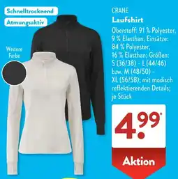 Aldi Süd CRANE Laufshirt Angebot
