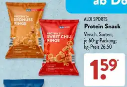 Aldi Süd ALDI SPORTS Protein Snack Angebot