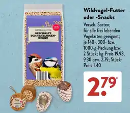 Aldi Süd Wildvogel-Futter Angebot