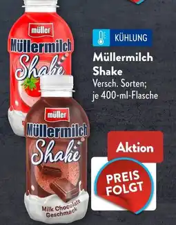 Aldi Süd müller Müllermilch Shake Angebot