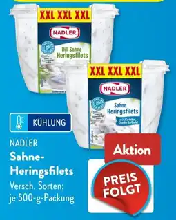 Aldi Süd NADLER Sahne-Heringsfilets Angebot