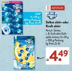 Aldi Süd WC FRISCH Kraft aktiv Angebot