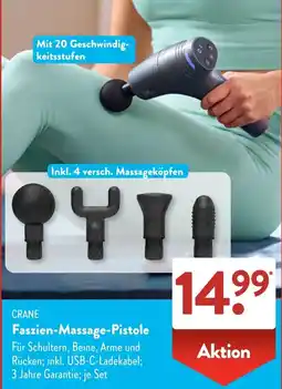Aldi Süd CRANE Faszien-Massage-Pistole Angebot