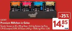 Aldi Süd Cachet Premium Bällchen in Gelee Angebot