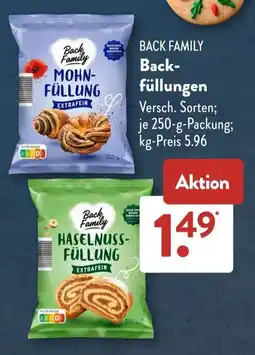 Aldi Süd Back Family Back-füllungen Angebot