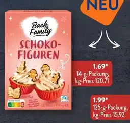 Aldi Süd Back Family Schoko-Figuren Angebot