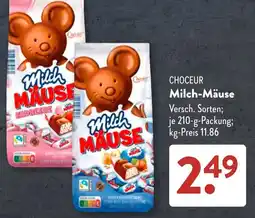 Aldi Süd CHOEUR Milch-Mäuse Angebot