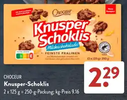 Aldi Süd Choceur Knusper-Schoklis Angebot