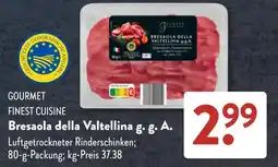 Aldi Süd GOURMET Bresaola della Valtellina g. g. A. Angebot