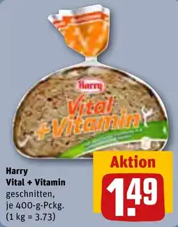 REWE Harry Vital + Vitamin Angebot