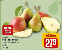 REWE Bunte Tafelbirnen Angebot