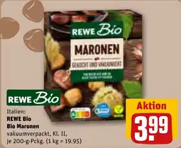 REWE REWE Bio Bio Maronen Angebot