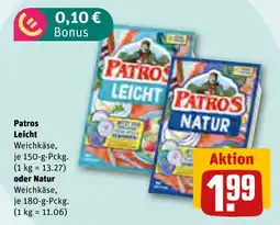 REWE Patros Weichkäse Angebot
