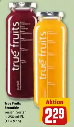 REWE True Fruits Smoothie Angebot