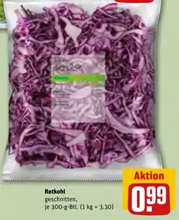 REWE Rotkohl Angebot