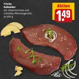REWE Frische Kalbsleber Angebot