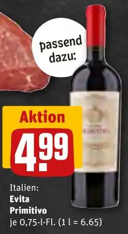 REWE Evita Primitivo Angebot