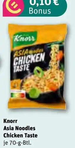REWE Knorr Asia Noodles Chicken Taste Angebot