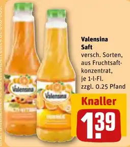 REWE Valensina Saft Angebot