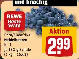 REWE REWE Beste Wahl Heidelbeeren Angebot