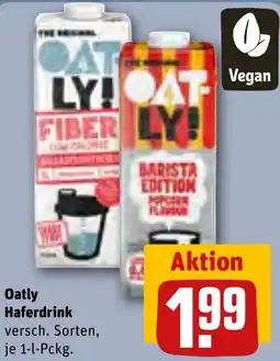 REWE Oatly Haferdrink Angebot