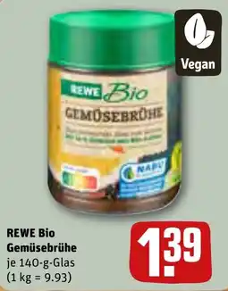 REWE REWE Bio Gemüsebrühe Angebot