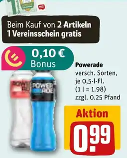 REWE Powerade Angebot