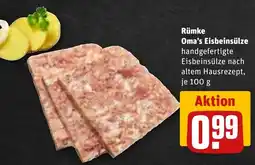 REWE Rümke Oma's Eisbeinsülze Angebot