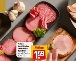 REWE Metten Westfälischer Dauerwurst-Aufschnitt Angebot